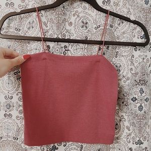 american eagle cropped tank top